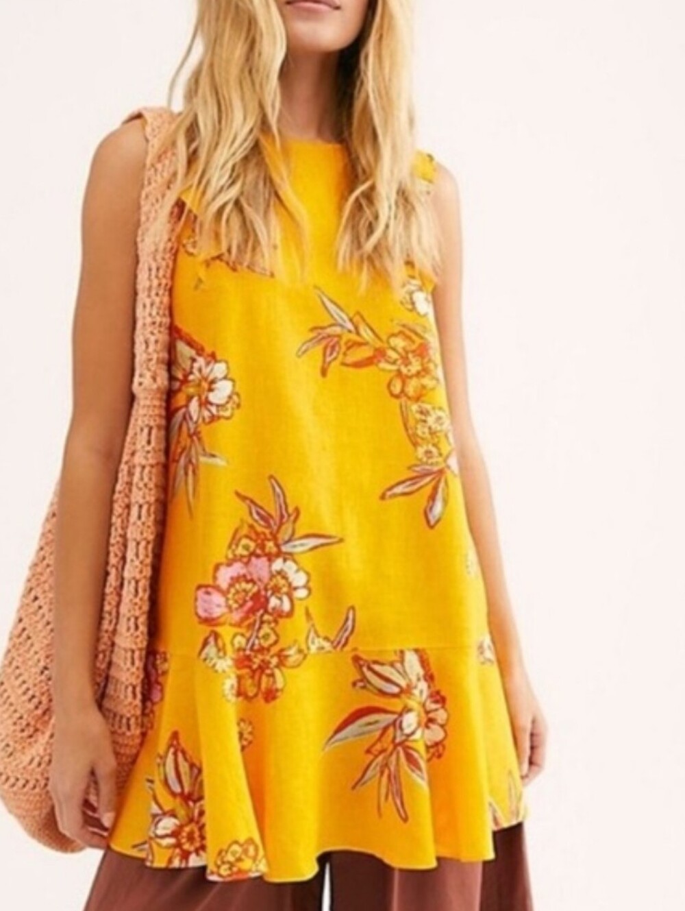 Free People Summer In Tulum Tunic Dress